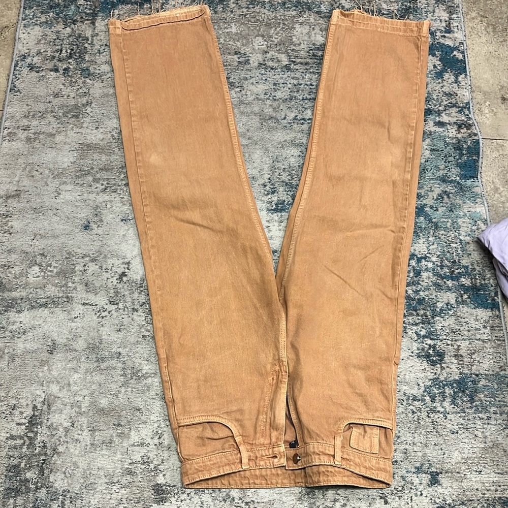 Brown trousers